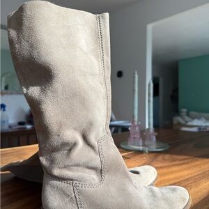 Nine West Tan Suede Boots